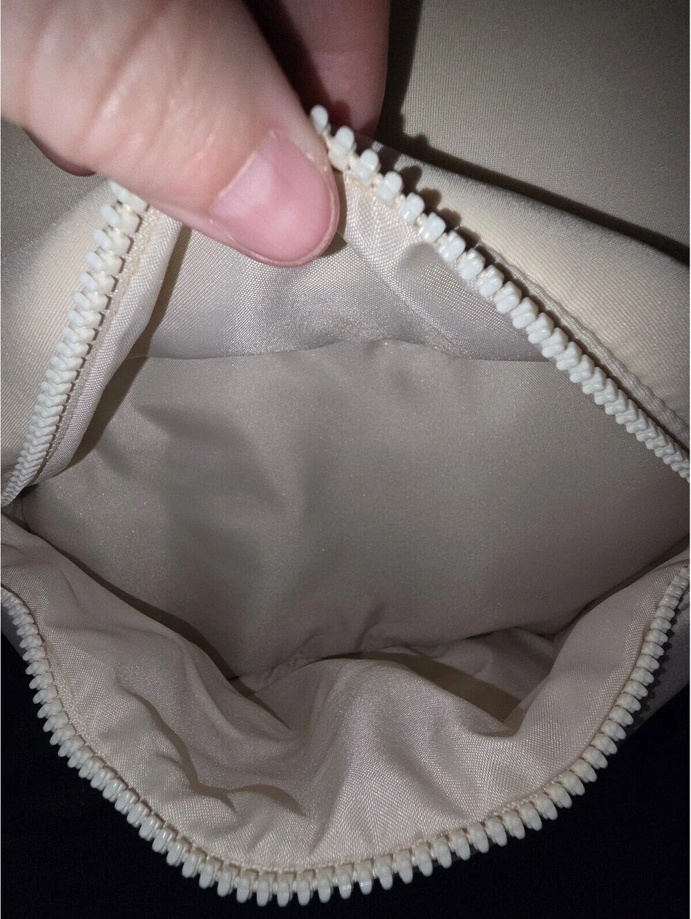 All in Motion - Faux Neoprene Backpack - Cream - BNWT